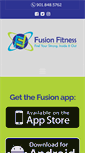 Mobile Screenshot of fusionfitnessmemphis.com